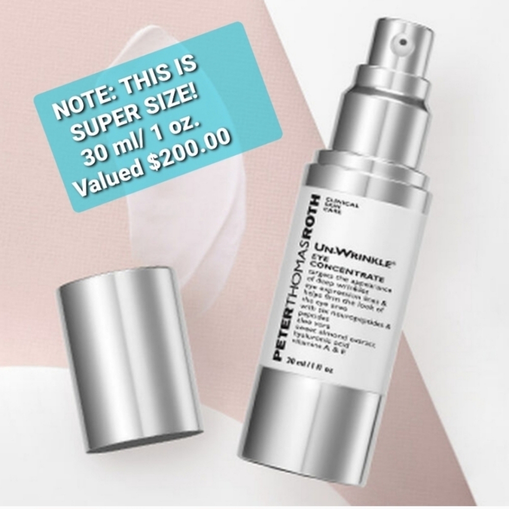 👍PETER THOMAS ROTH SuperSize UN-Wrinkle Eye Concentrate (30ml)